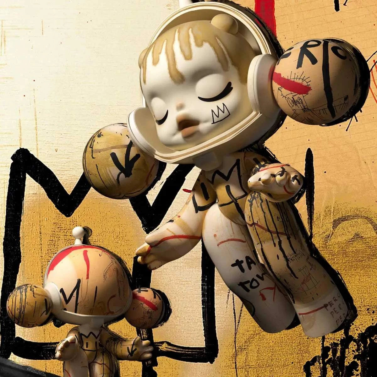SKULLPANDA 1000% JEAN-MICHEL BASQUIAT